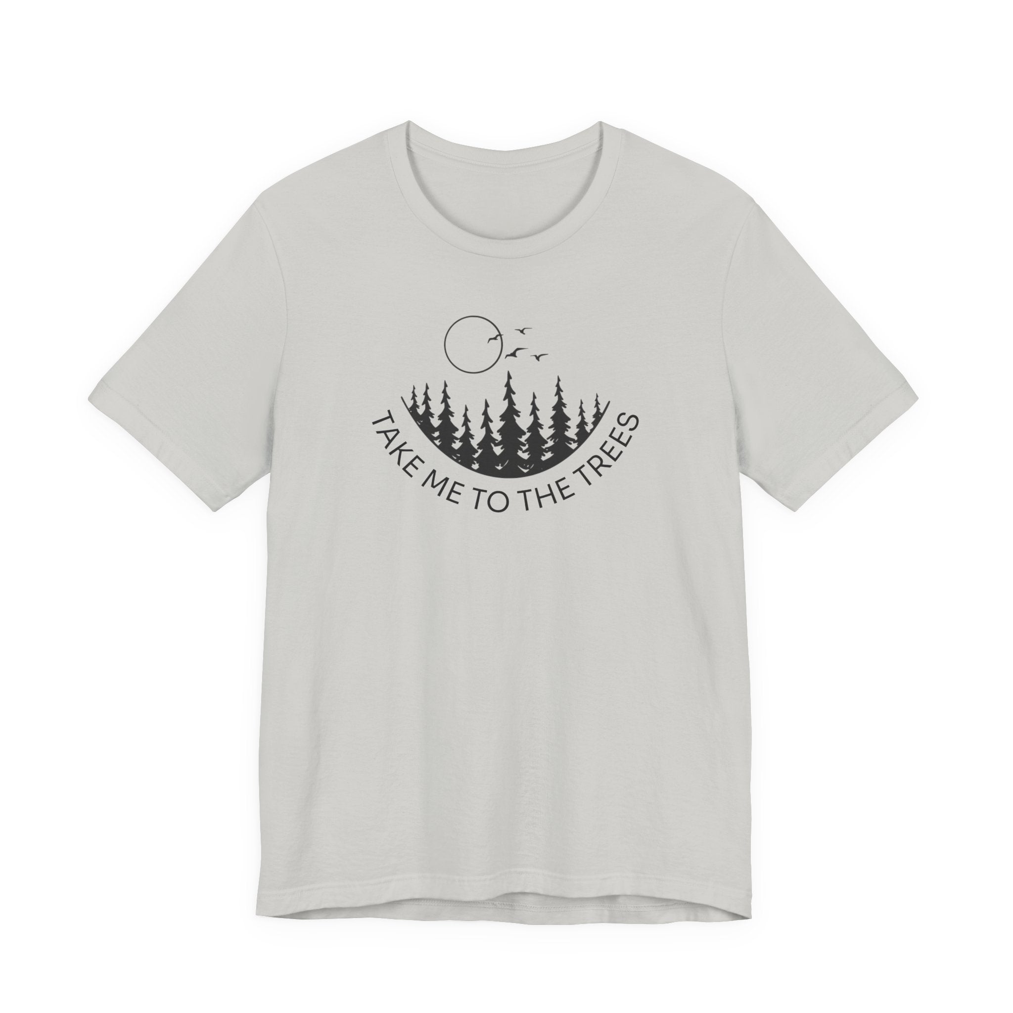 Take Me to the Trees Tee | Minimalist Woodland Scene Shirt