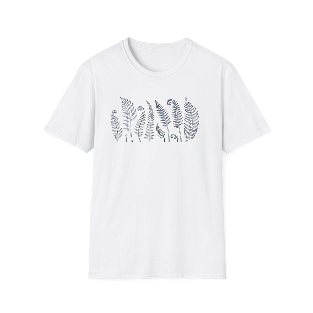Fern Fronds Botanical Illustration T-Shirt