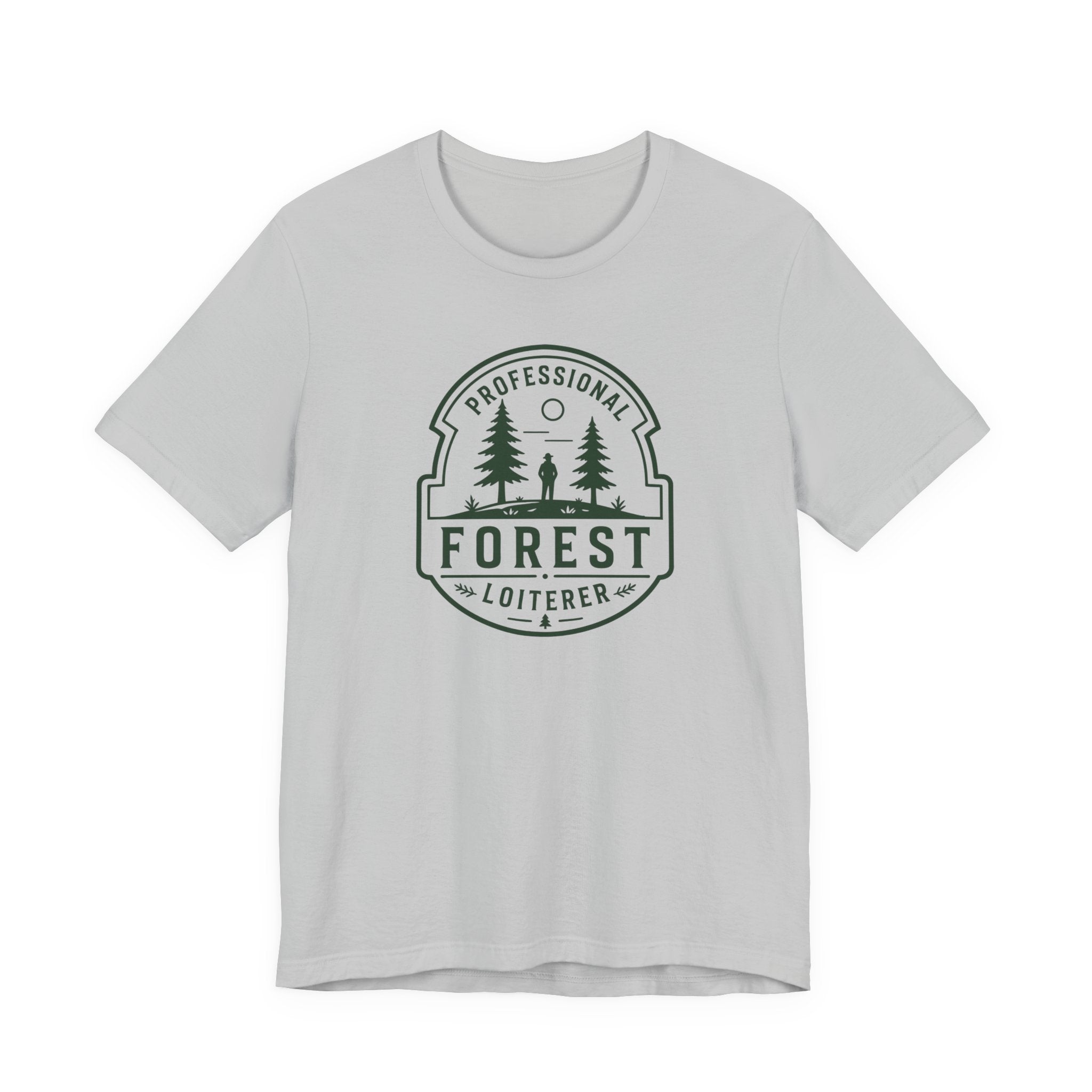 Professional Forest Loiterer T-Shirt | Outdoor Camping Badge Tee