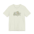 Floral Turtle Tee | Botanical Wildlife Graphic T-Shirt