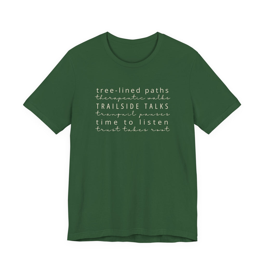 Tree-Lined Paths Tee | Walk-and-Talk Therapist T-Shirt