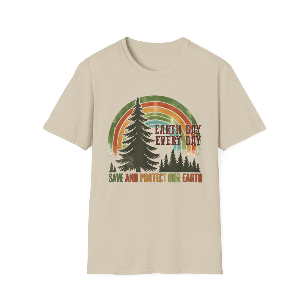 Earth Day Every Day Retro Graphic T-Shirt