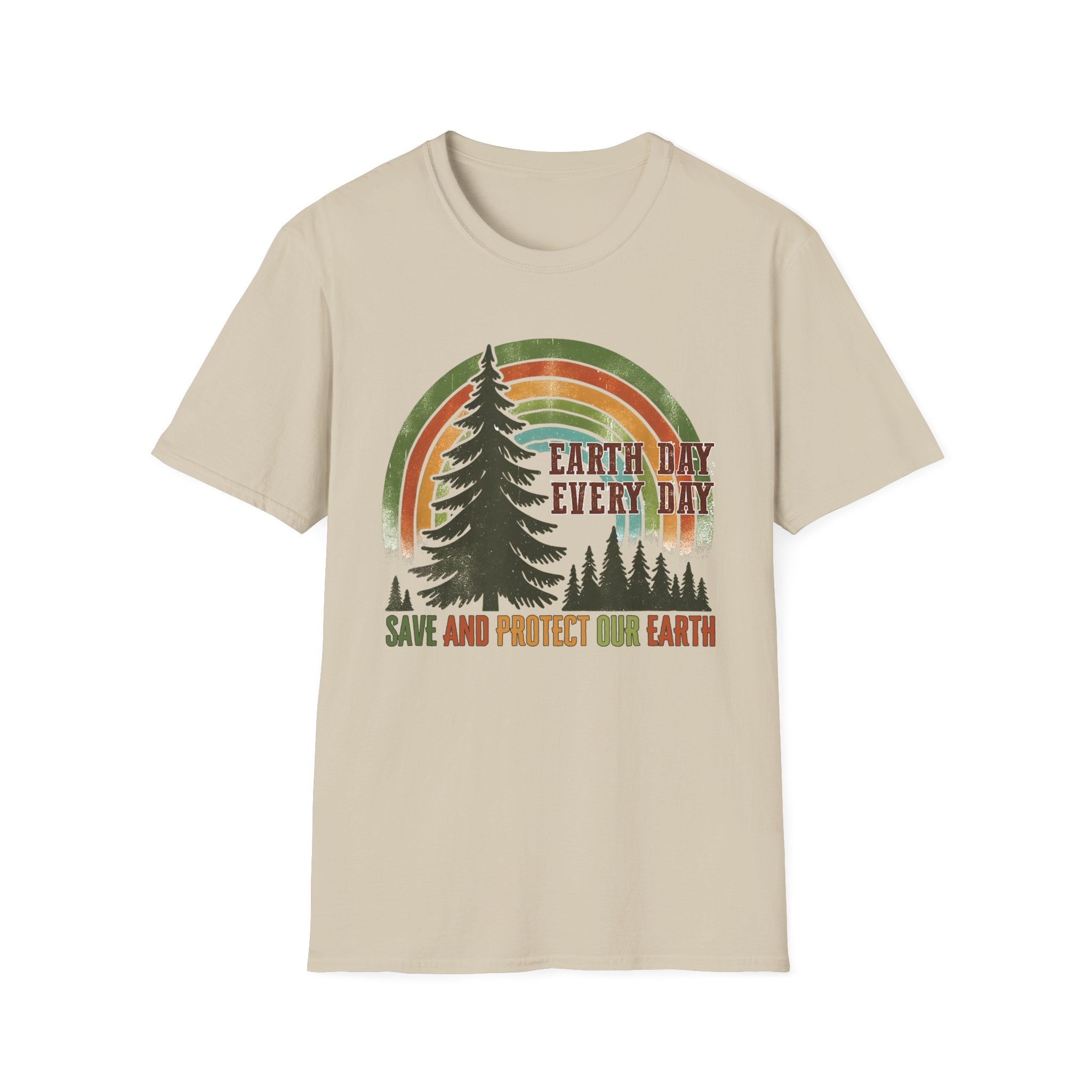 Earth Day Every Day Retro Graphic T-Shirt
