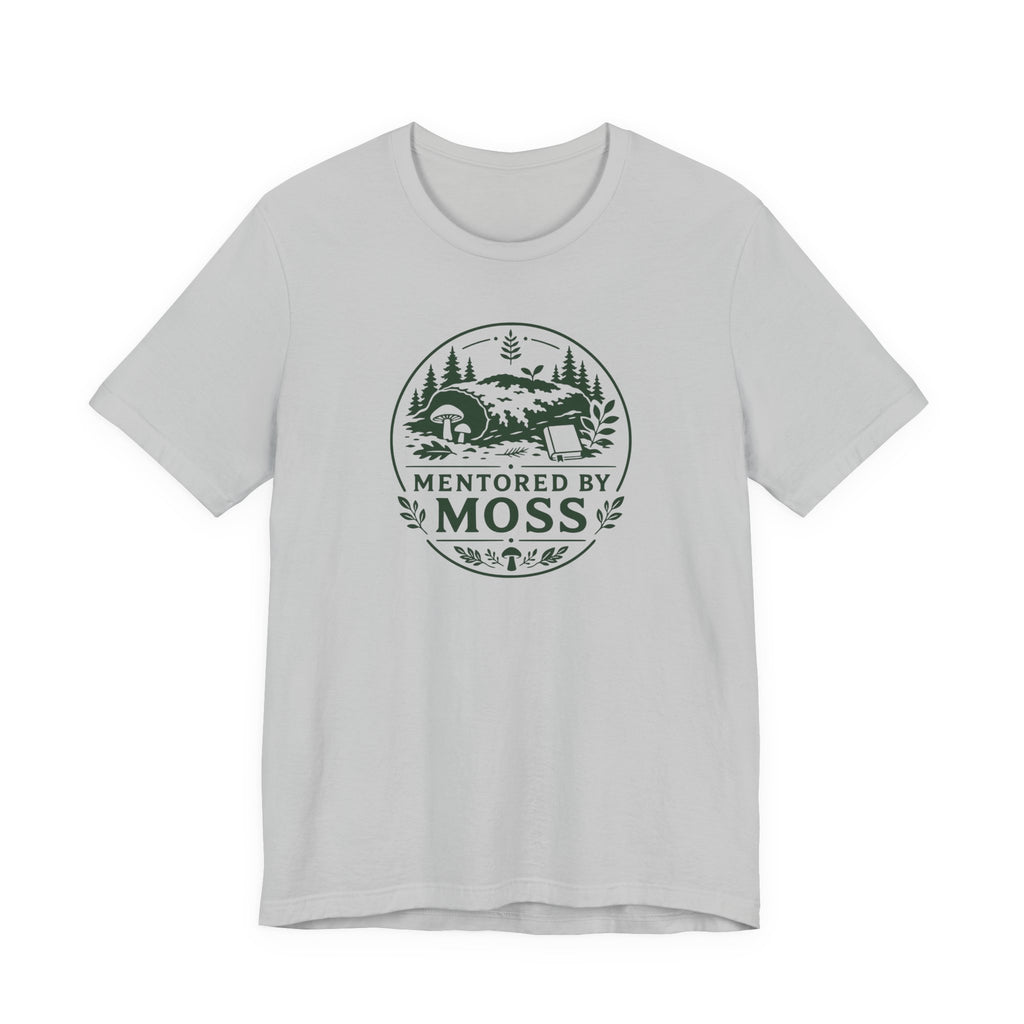 Mentored by Moss T-Shirt | Nature Forest Illustration, Hiking Tee