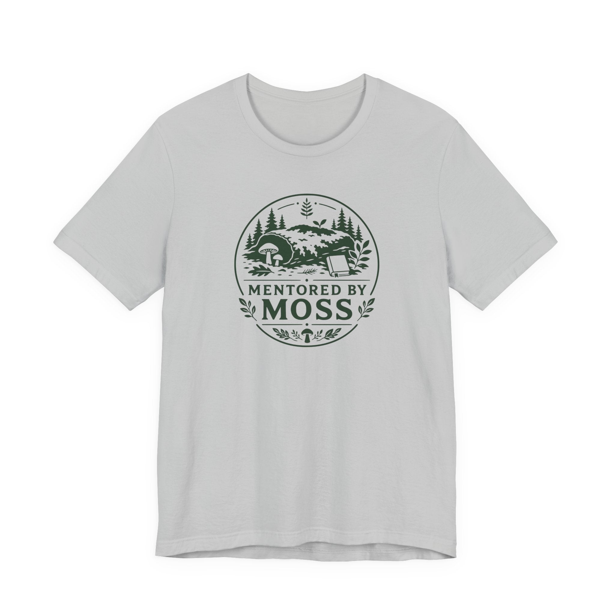 Mentored by Moss T-Shirt | Nature Forest Illustration, Hiking Tee