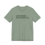Low Residency High Tree Density tee | Woodland typography shirt