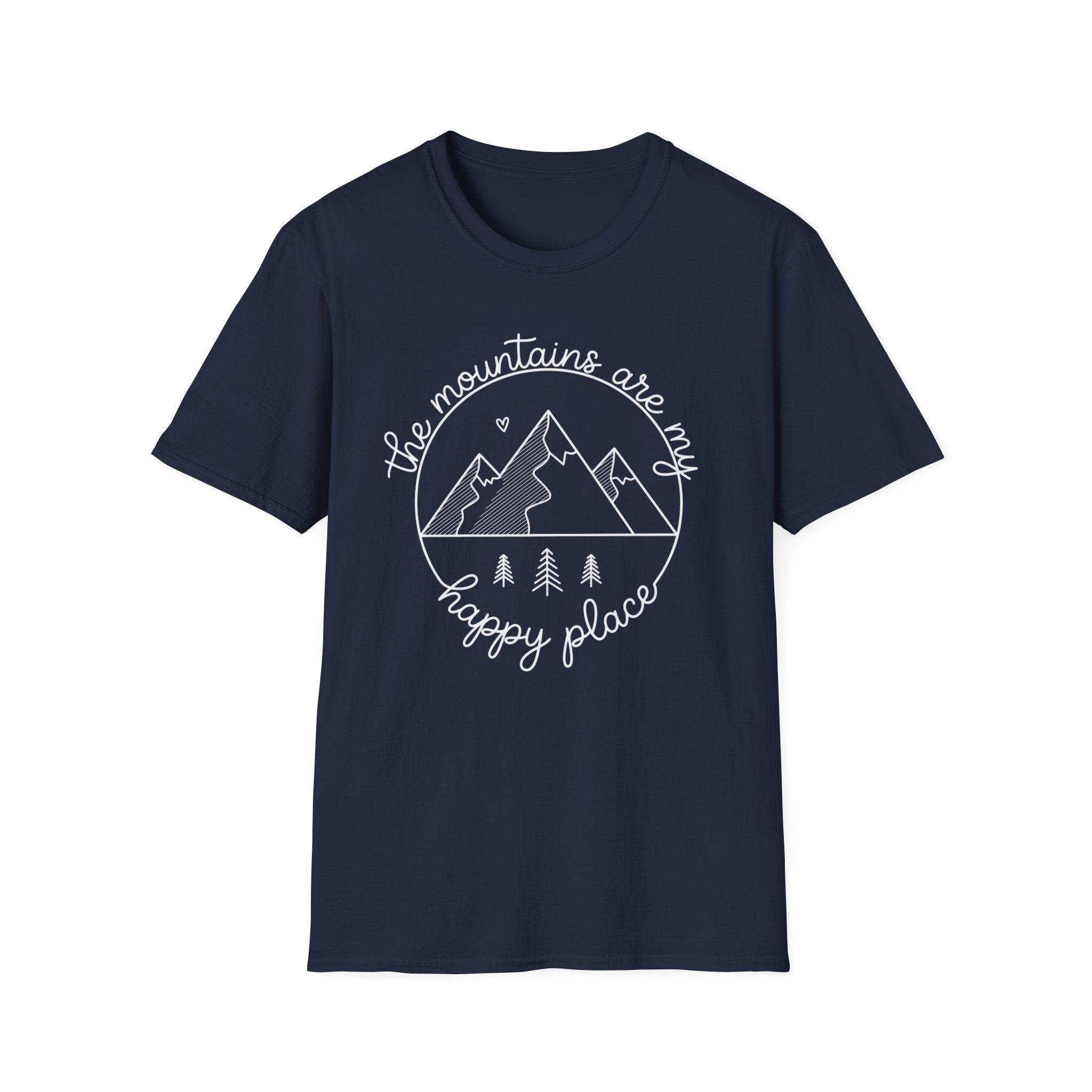 The Mountains are my Happy Place Graphic T-Shirt