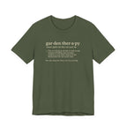 Garden Therapy Tee | Funny Gardening Dictionary