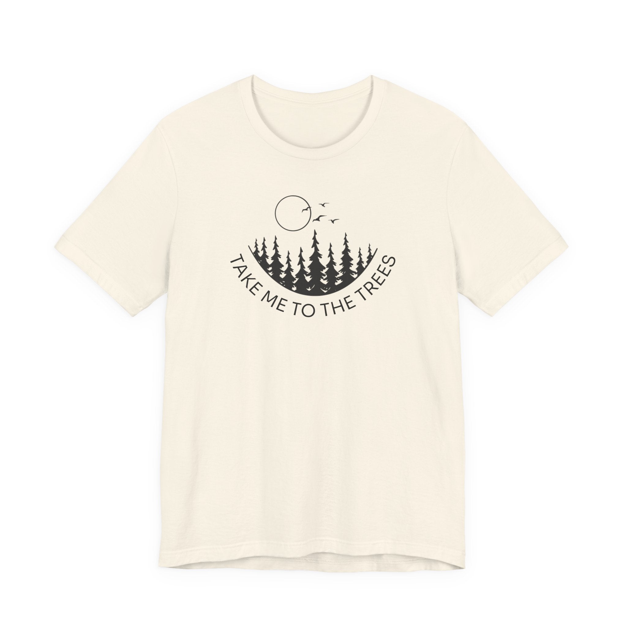 Take Me to the Trees Tee | Minimalist Woodland Scene Shirt