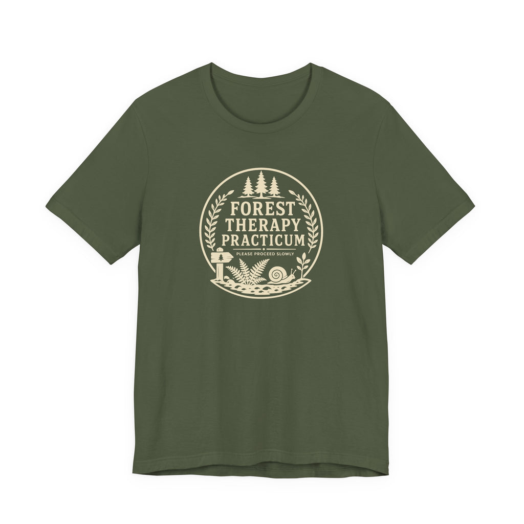 Forest Therapy Practicum Tee | Forest Nature Logo T-Shirt
