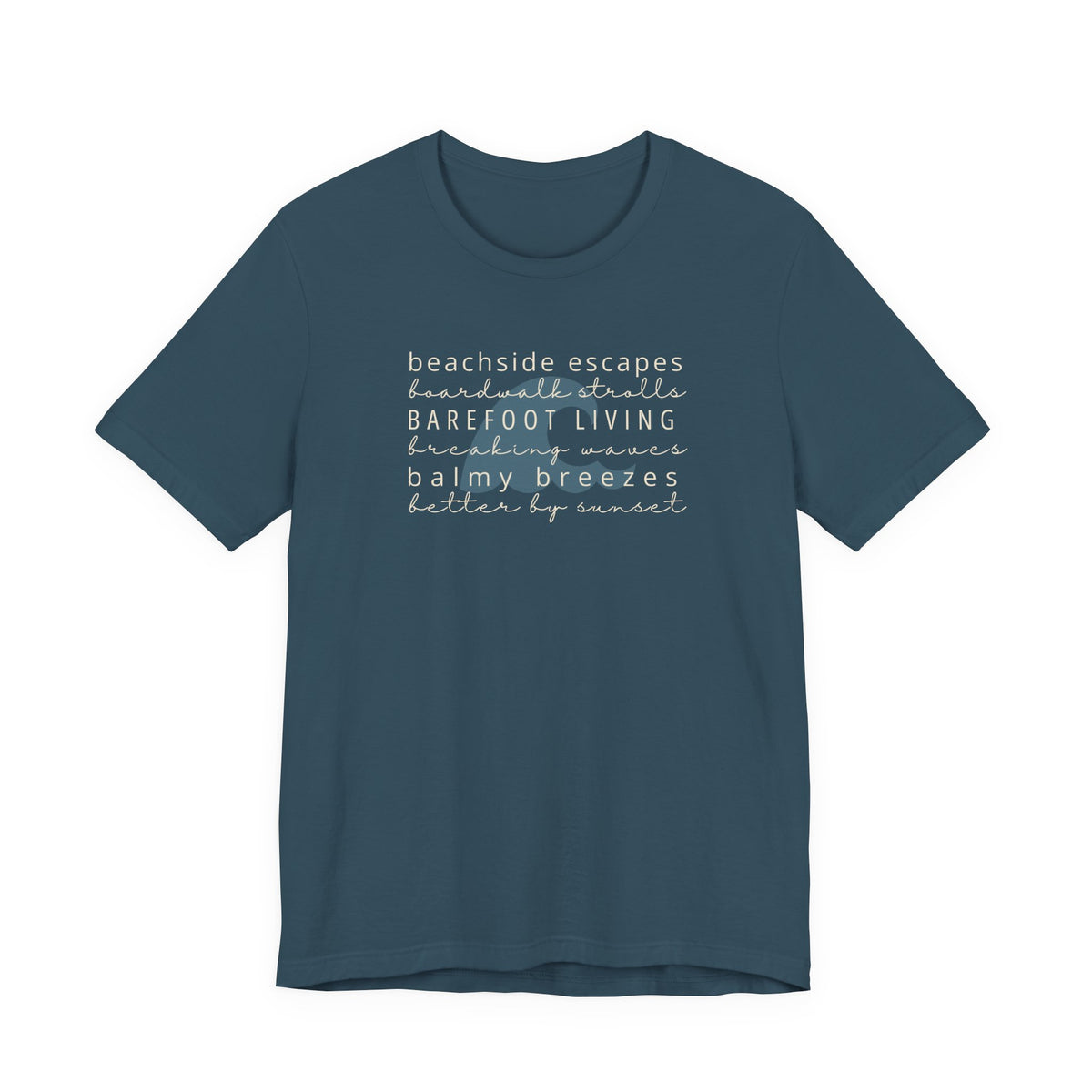 Beachside Escapes Tee | Beach Lovers Coastal Lifestyle T-Shirt