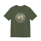 Slow Walk Society badge tee | Nature trail graphic T-Shirt