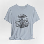 Mushroom Sketch T-Shirt | Mycelium Tee