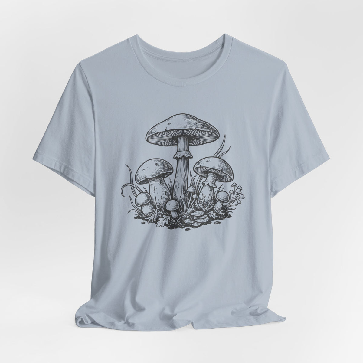 Mushroom Sketch T-Shirt | Mycelium Tee