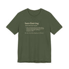 Barefooting Definition Tee | Funny Dictionary Shirt