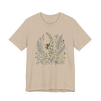 Foxglove Fern & Bee Tee | Floral Nature Graphic T-Shirt