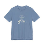 Let It Grow plant sprout graphic Tee | Gardening shirt, nature quote