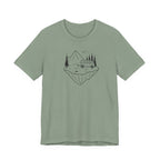 Floating Island Camper Tee | Surreal Vanlife Shirt