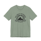 The Great Outdoors mountains tee | Nature's Finest Remedy shirt