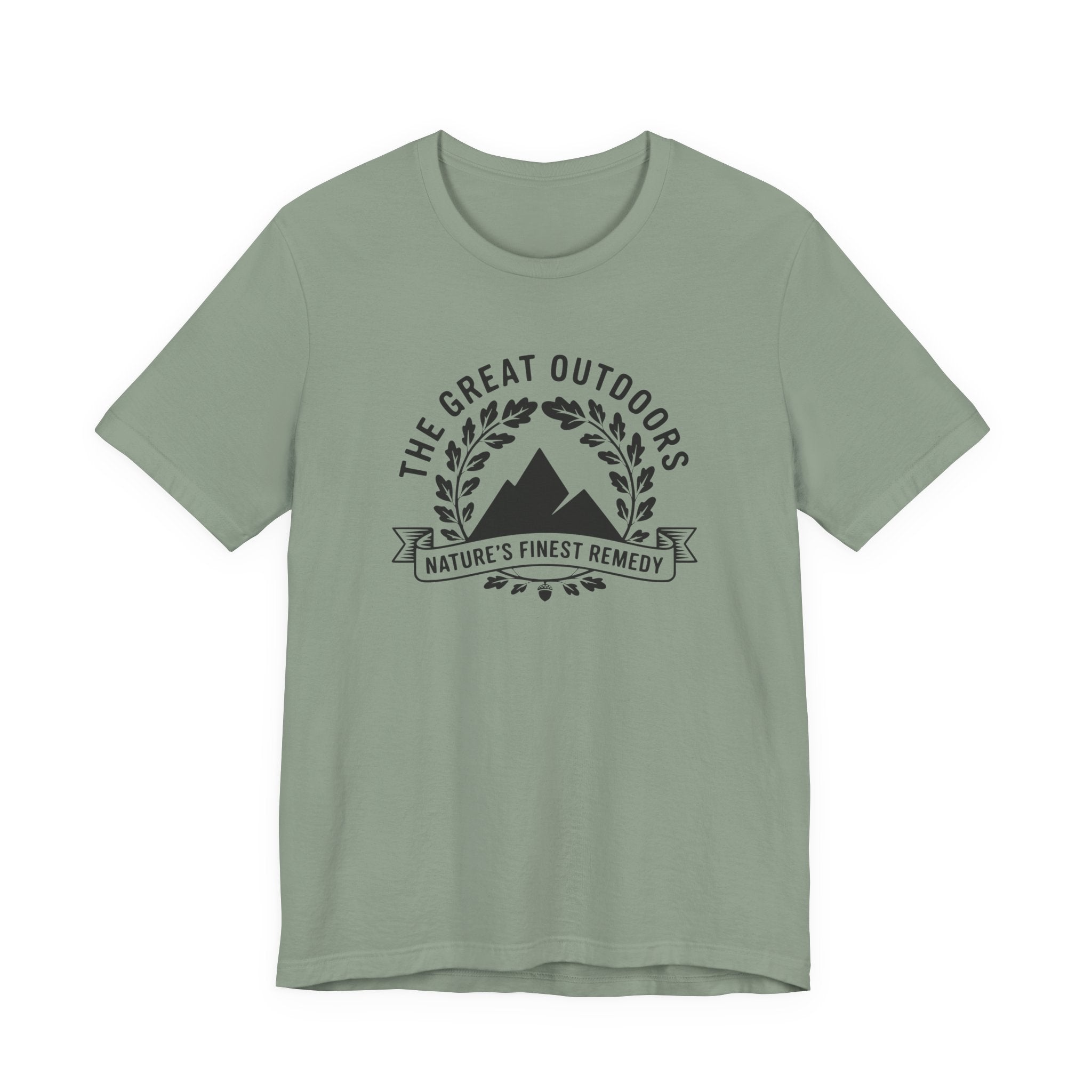 The Great Outdoors mountains tee | Nature's Finest Remedy shirt