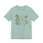 Black-eyed Susan Trail Tee | Wildflower Nature Graphic T-Shirt