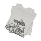 Mushroom Sketch T-Shirt | Mycelium Tee