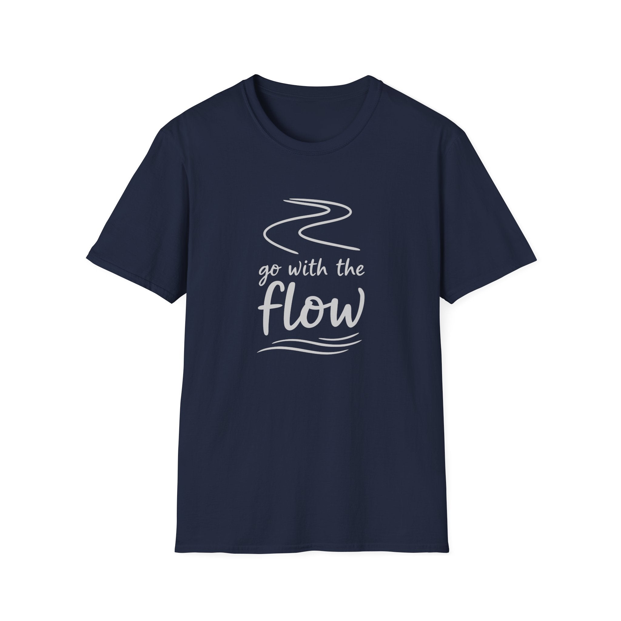 Go with the Flow Line Art T-Shirt