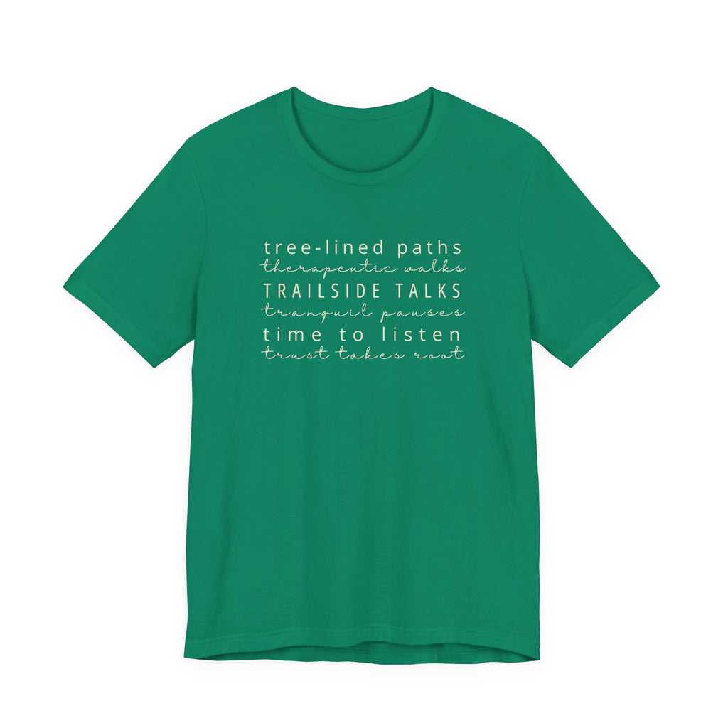 Tree-Lined Paths Tee | Walk-and-Talk Therapist T-Shirt