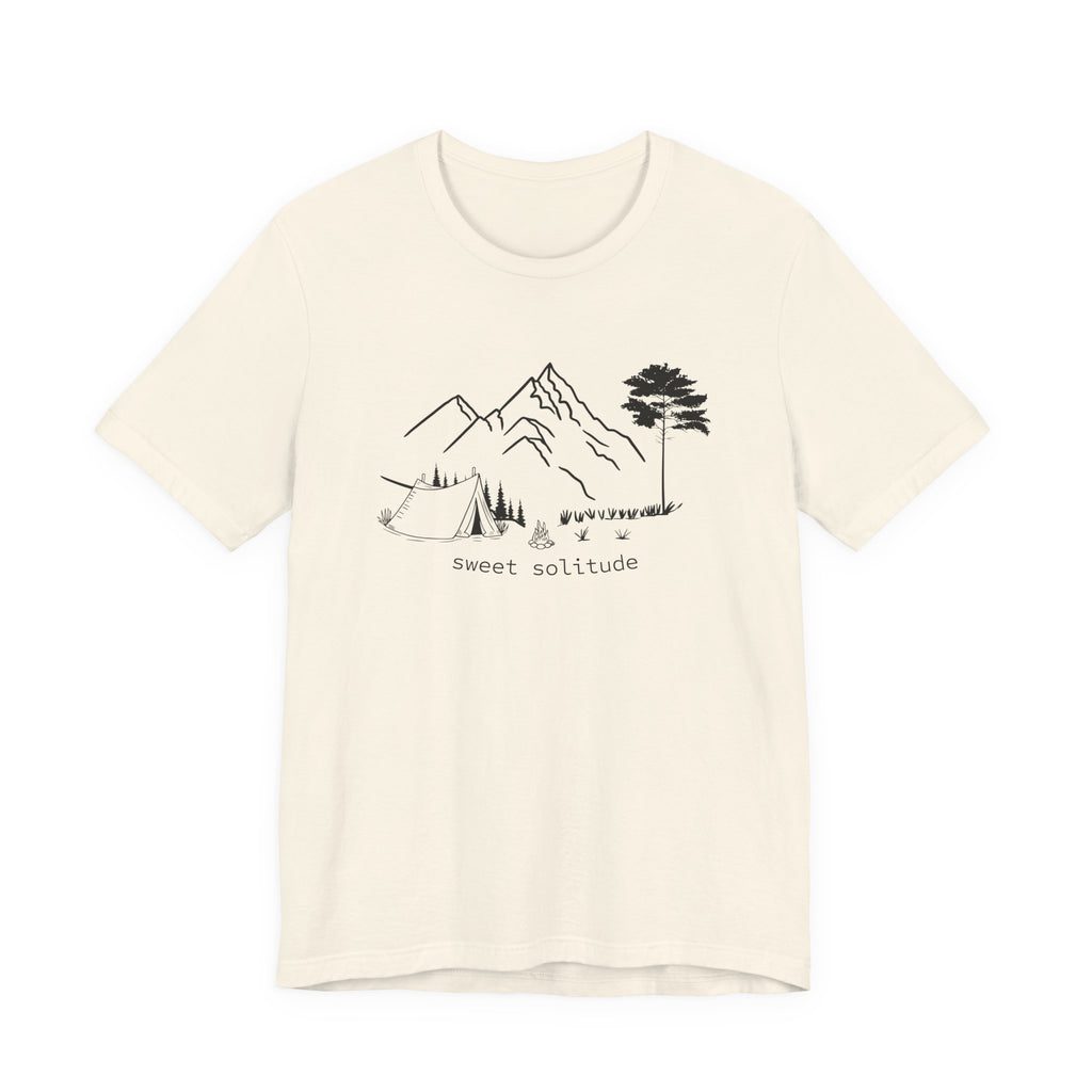 Sweet Solitude Mountain Camp Tee | Tent Under the Peaks Shirt