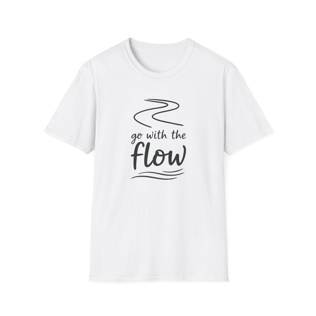 Go with the Flow Line Art T-Shirt