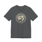 Slow Walk Society badge tee | Nature trail graphic T-Shirt