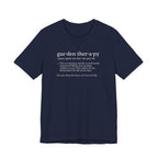 Garden Therapy Tee | Funny Gardening Dictionary