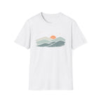 Muted Sunset Over Mountains T-Shirt
