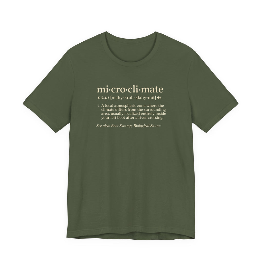 Microclimate Definition Tee | Funny Dictionary Shirt