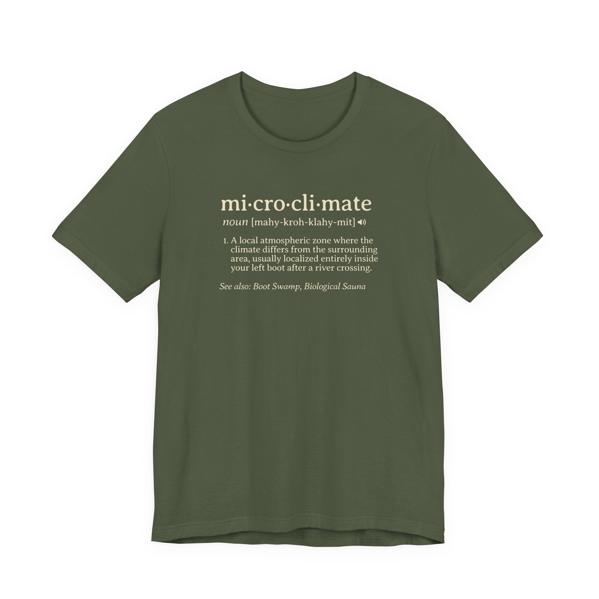 Microclimate Definition Tee | Funny Dictionary Shirt