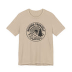 Ground Yourself mountain badge tee | The Original Therapy t-shirt