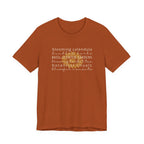 Blooming Calendula Tee | Botanical Wellness Herbal T-Shirt