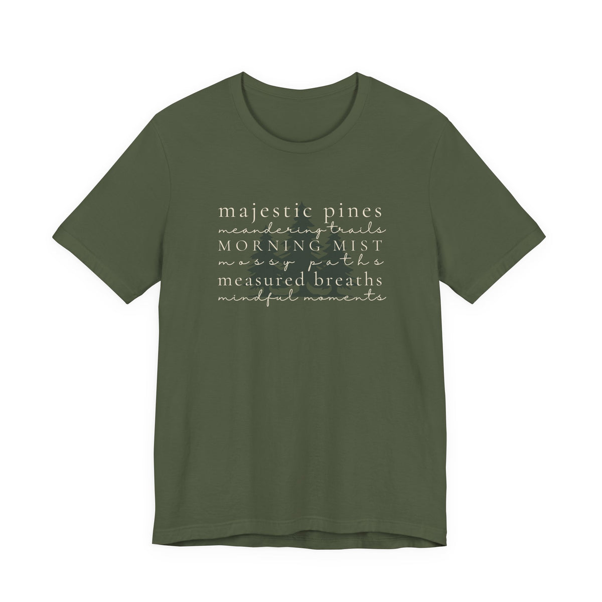 Majestic Pines Tee | Nature Guide Forest Bathing T-Shirt