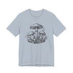 Mushroom Sketch T-Shirt | Mycelium Tee