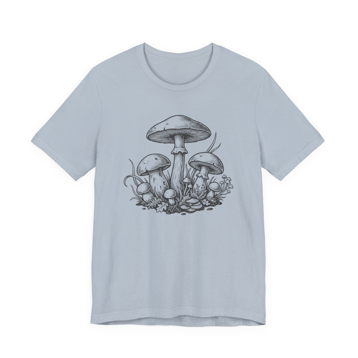 Mushroom Sketch T-Shirt | Mycelium Tee