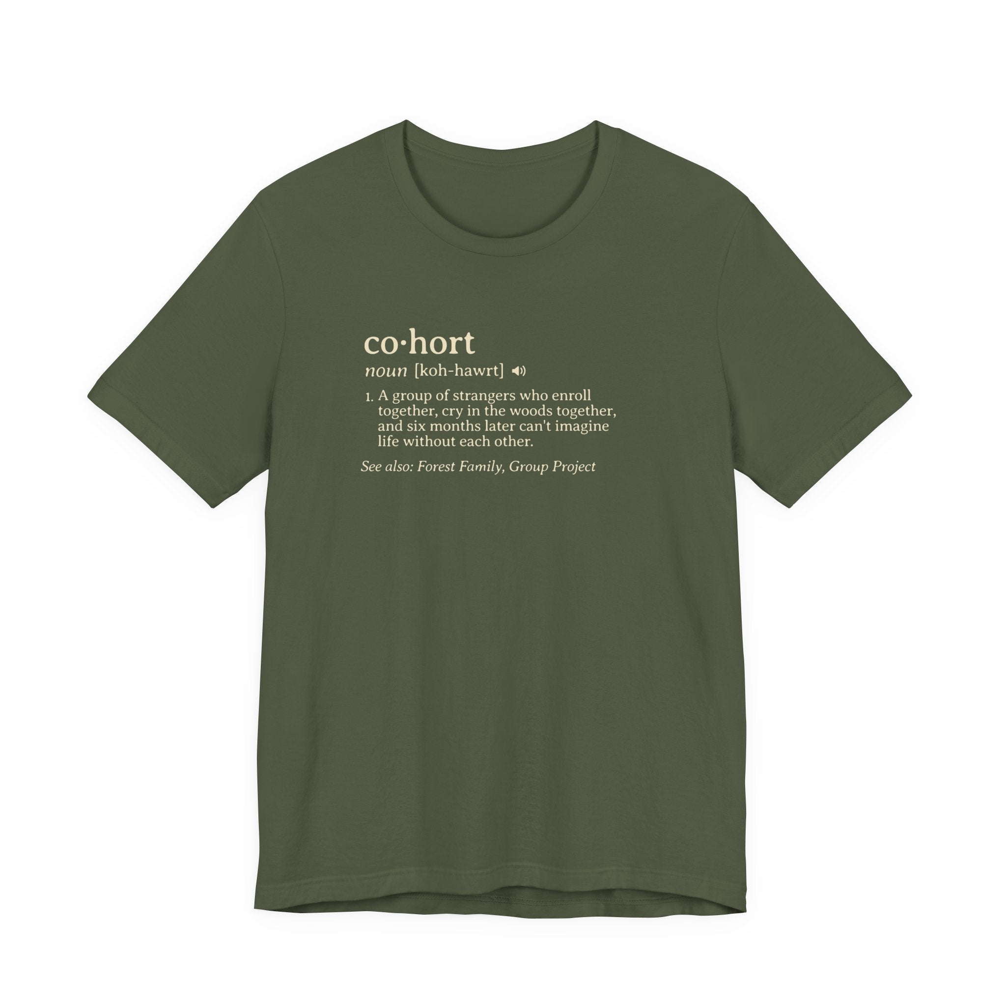 Cohort Definition Tee | Funny Dictionary Shirt