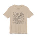 Botanical Monarch & Milkweed Tee | Meadow Butterfly T-Shirt