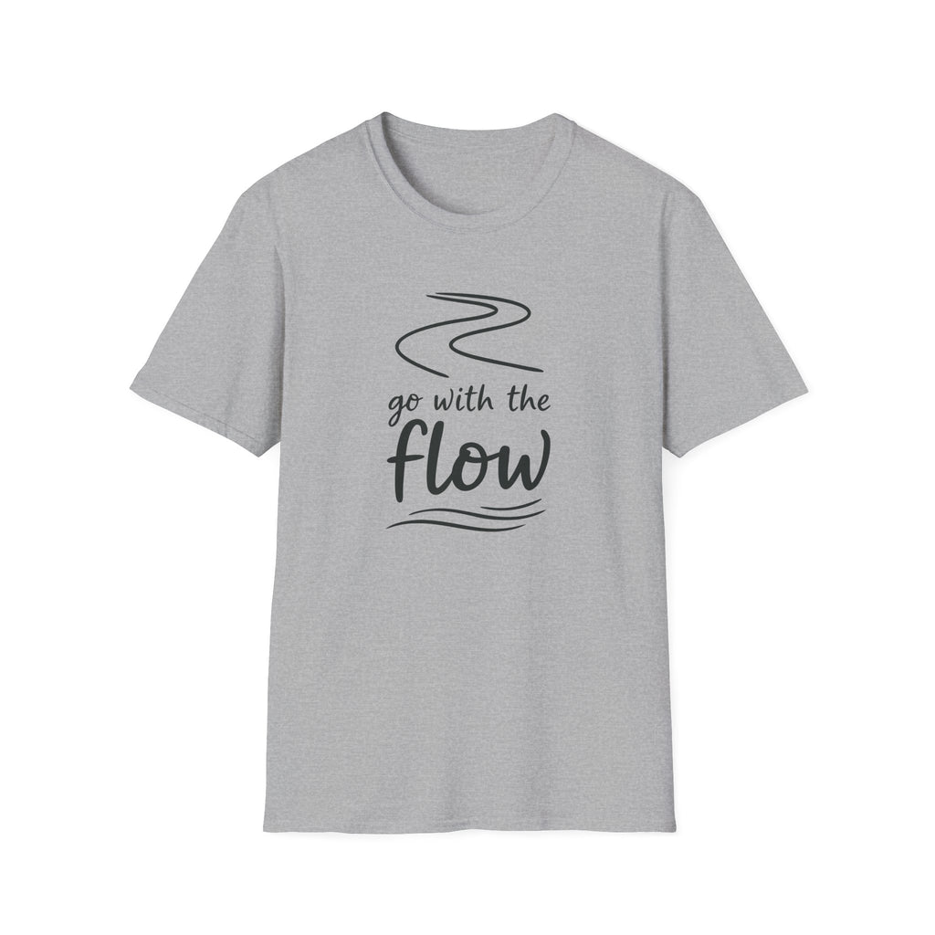 Go with the Flow Line Art T-Shirt