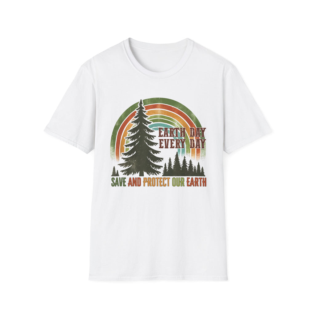 Earth Day Every Day Retro Graphic T-Shirt