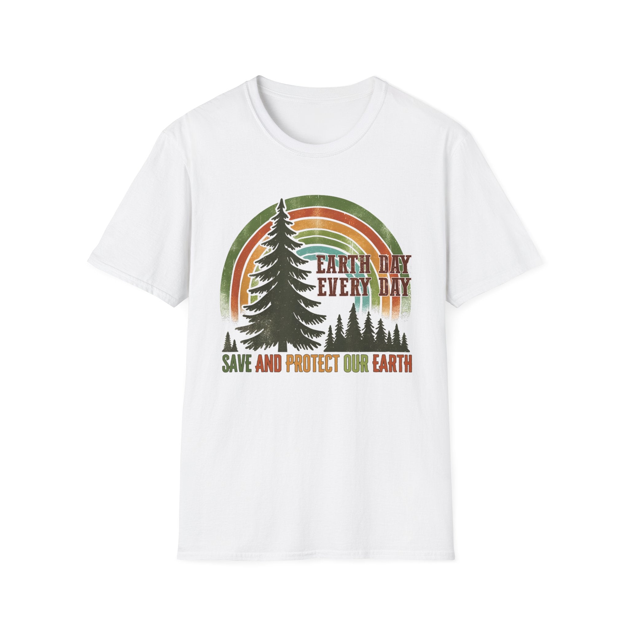 Earth Day Every Day Retro Graphic T-Shirt