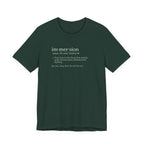 Immersion Definition Tee | Funny Dictionary Shirt