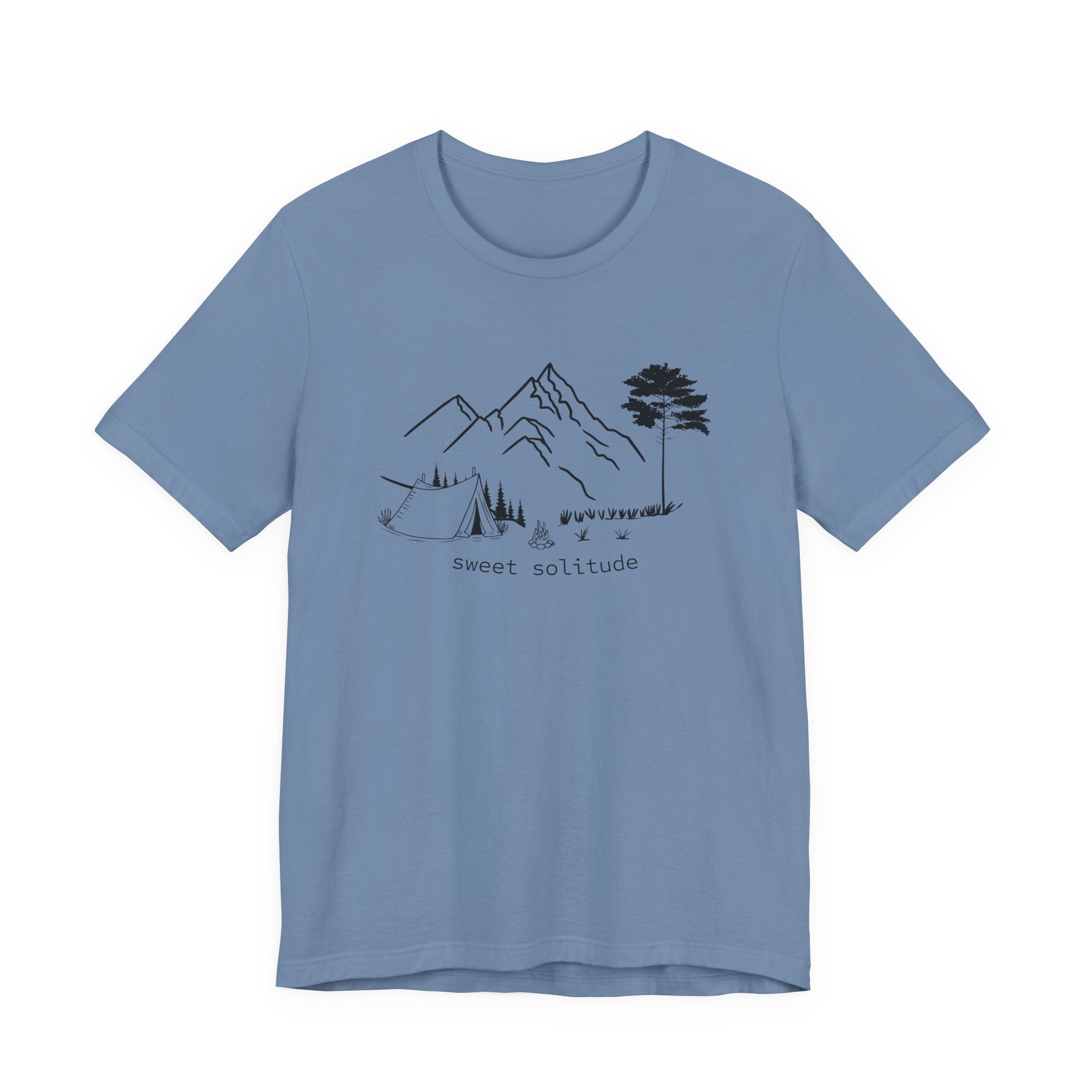 Sweet Solitude Mountain Camp Tee | Tent Under the Peaks Shirt