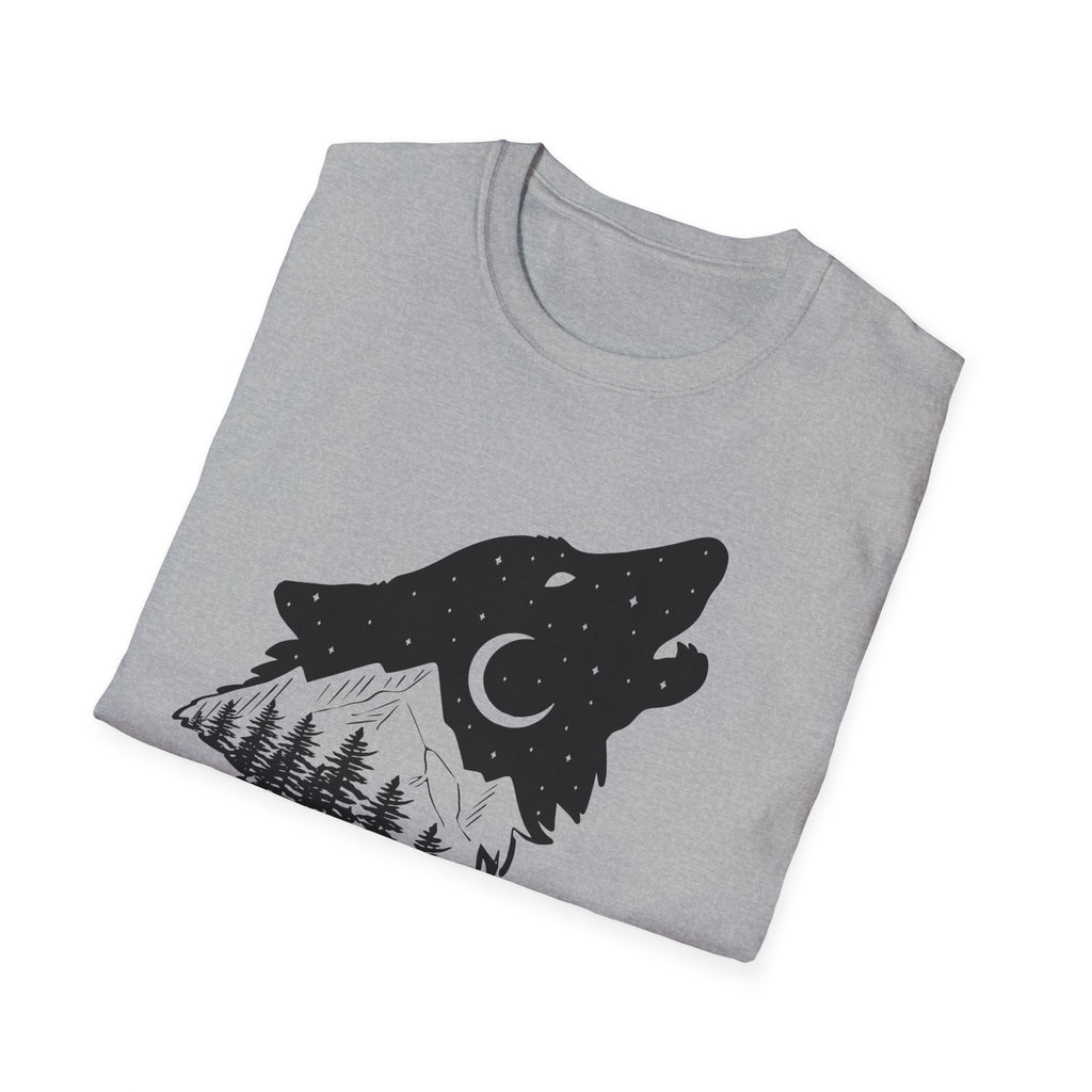 Howling Wolf Graphic T-Shirt