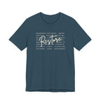 Restore Tee | Nature Retreat & Outdoor Wellness T-Shirt