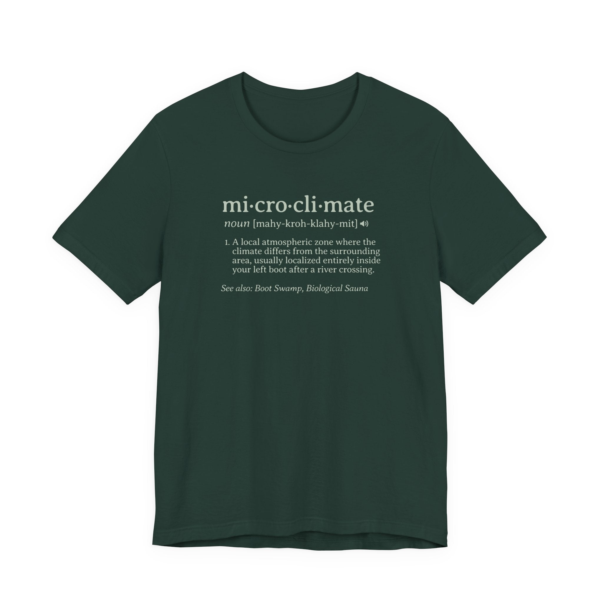 Microclimate Definition Tee | Funny Dictionary Shirt